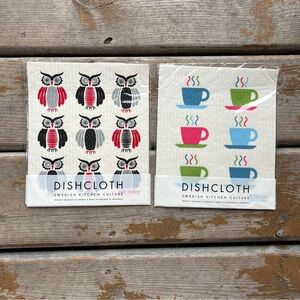Swedish Kitchen Culture Dishcloth - 2 Count *NEW*